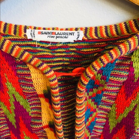 Saint Laurent Paris vintage cardigan - Picture 4 of 4
